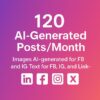 120 AI Social Media Post Generator