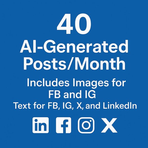 40 AI Social Media Post Generator