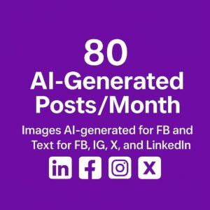 80 AI Social Media Post Generator